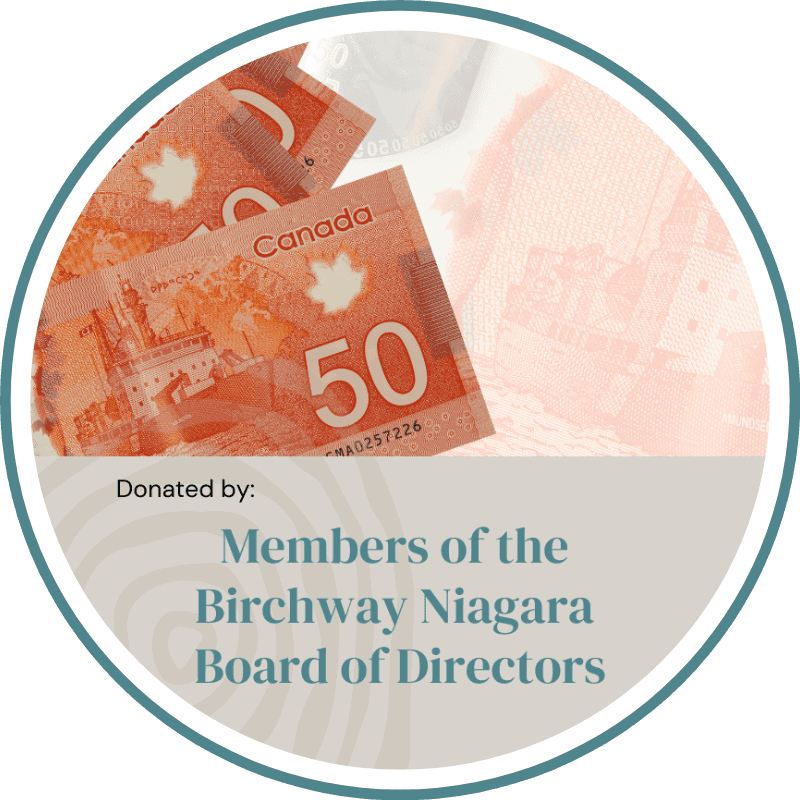 <p>November 13</p><p>$250 Cash Prize</p><p><span class="ql-size-small">Donated by members of the Birchway Niagara Board of Directors</span></p> logo