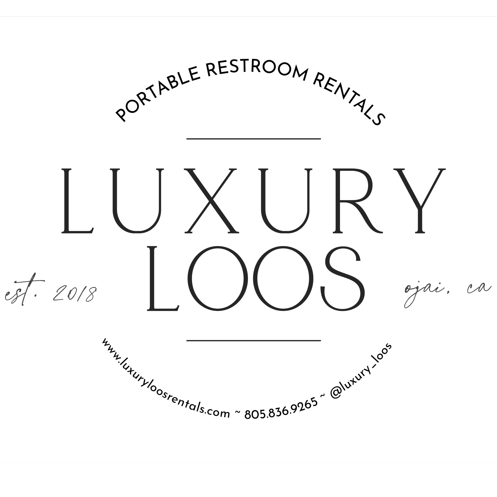<p><span class="ql-size-small">Luxury Loos</span></p> logo