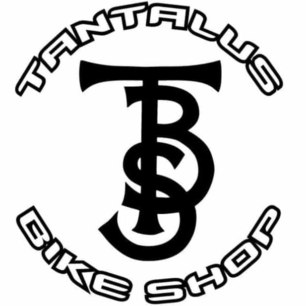 <p>Tantalus Bike Shop</p> logo