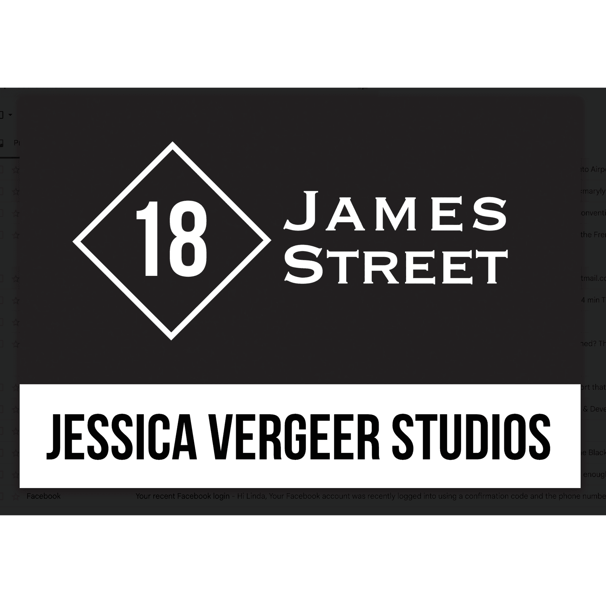 <p>18 James Studio</p><p>Gallery</p><p>Dress Shop</p> logo