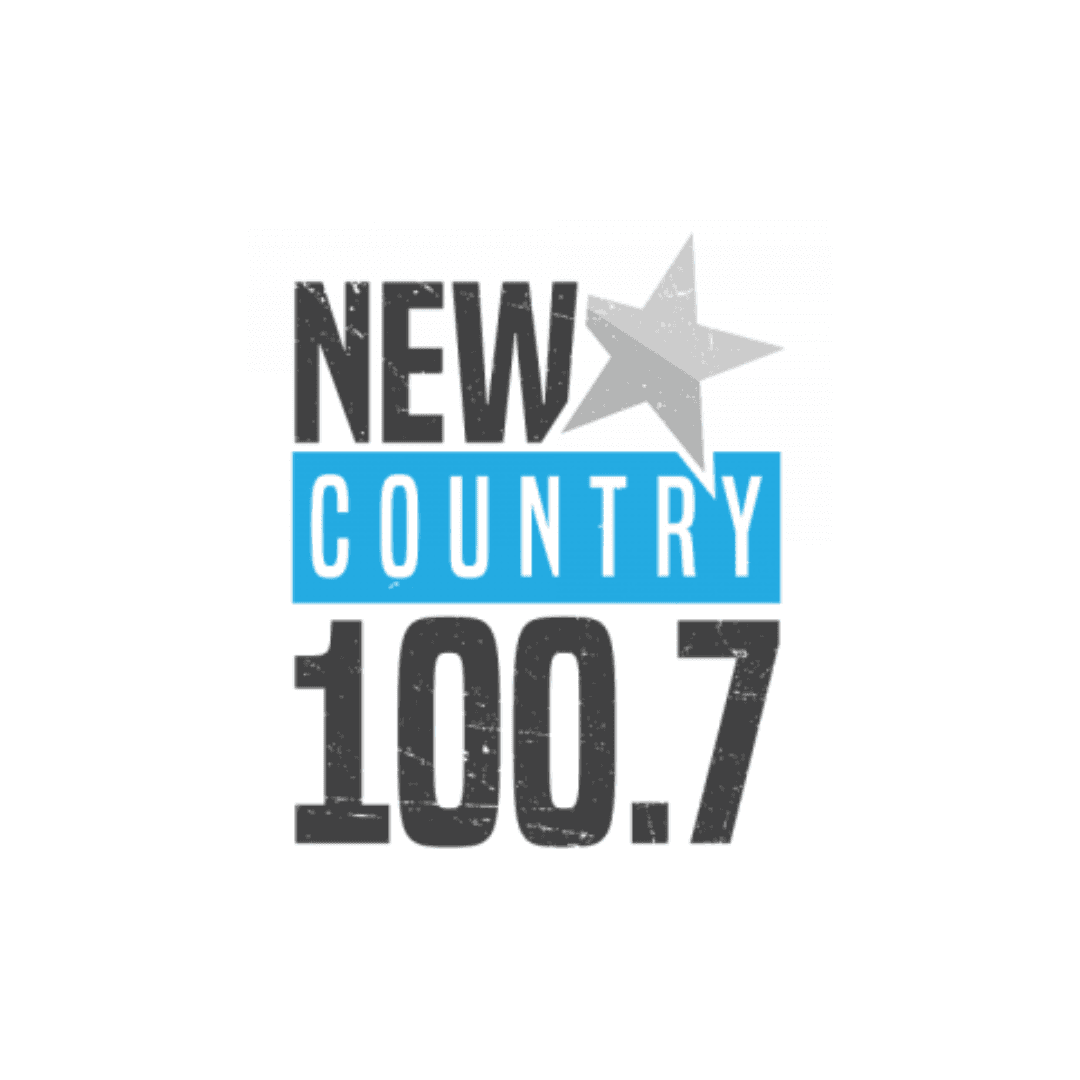 <p>New Country 100.7</p> logo
