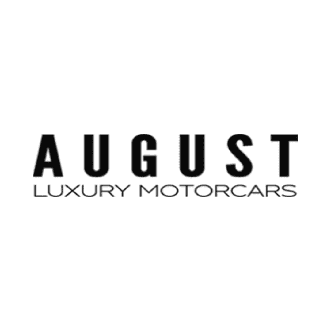 <p>August Luxury Motorcars</p> logo