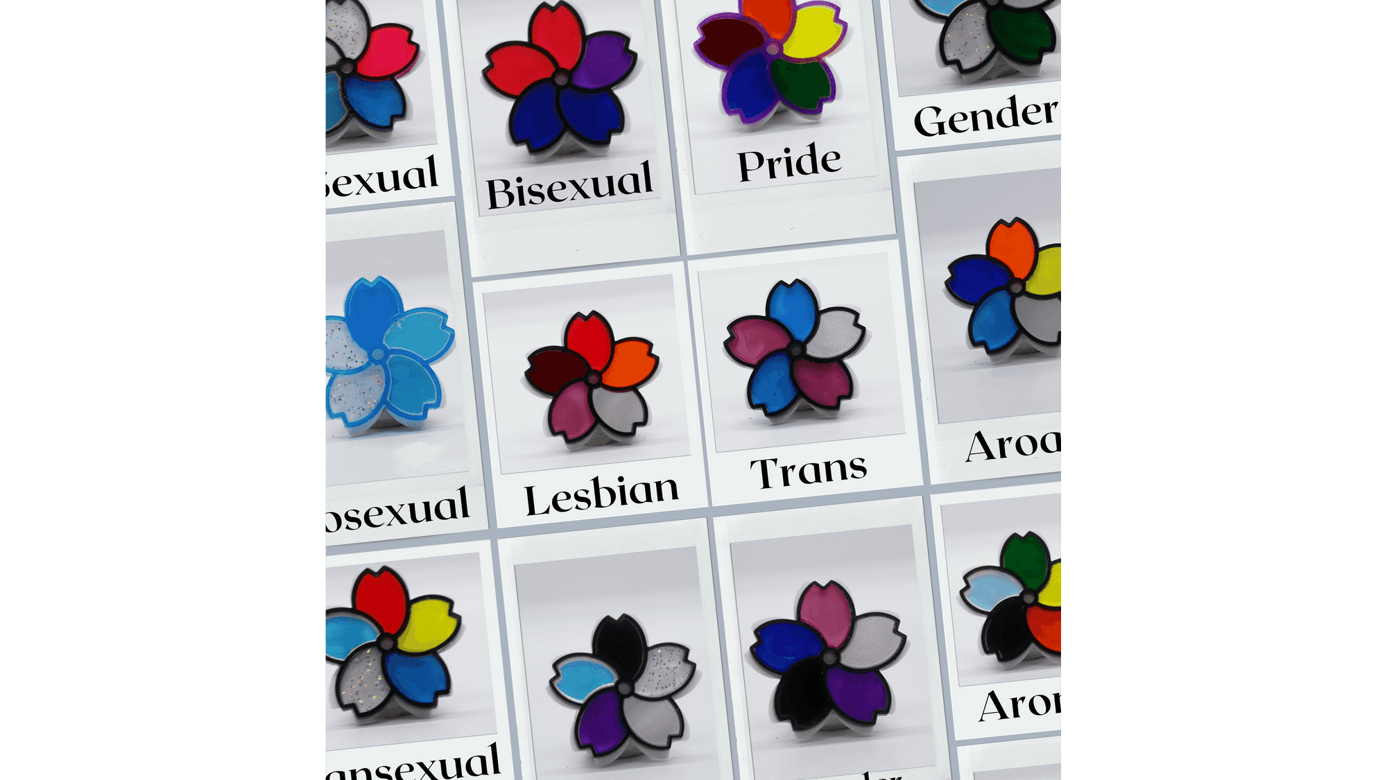 LGBTQ+ Magnetic Pins and Pronoun Pins