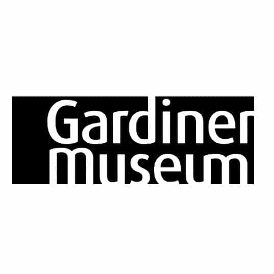 <p>The Gardiner Museum</p> logo