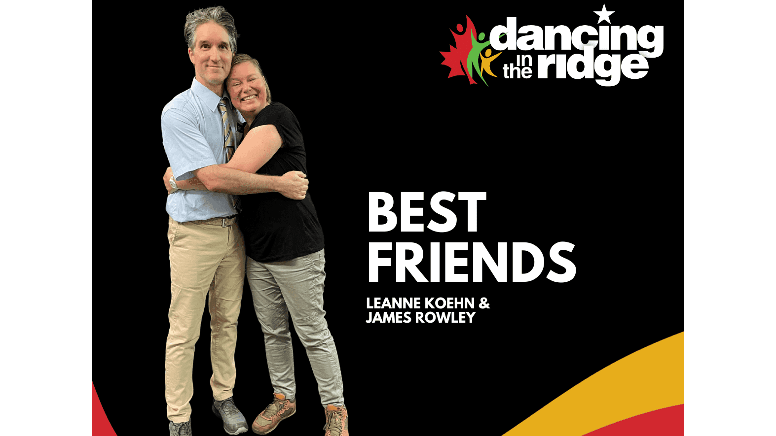 BEST FRIENDS Leanne Koehn & James Rowley  supporting image.