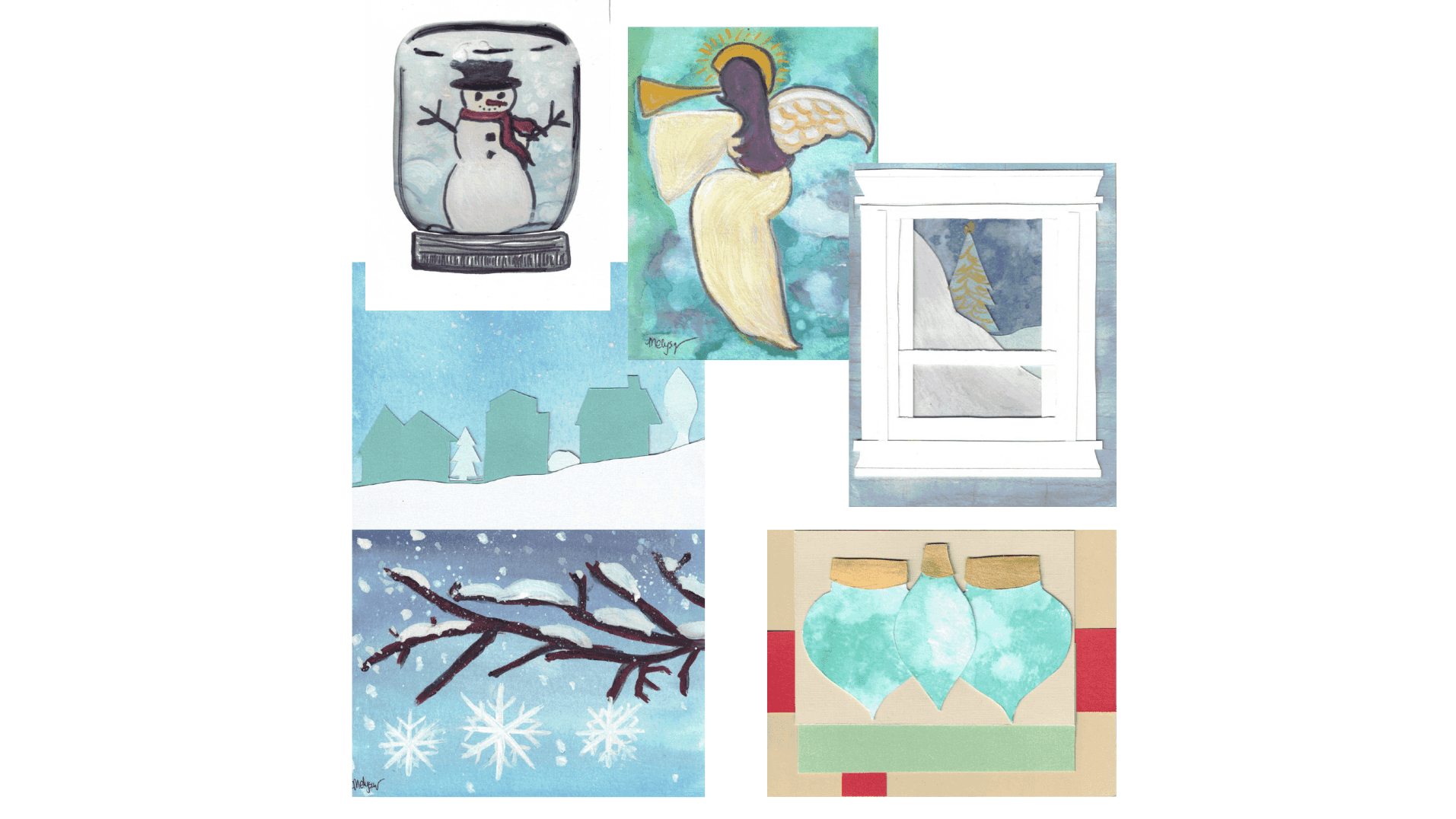 Holiday Greeting Cards - Pk of 6