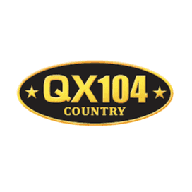 <p>QX104 FM Radio</p> logo
