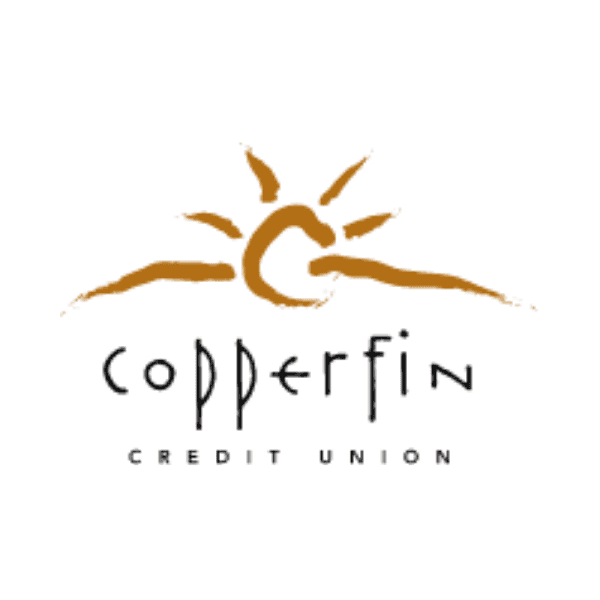 <p>Copperfin</p><p>Credit Union</p> logo