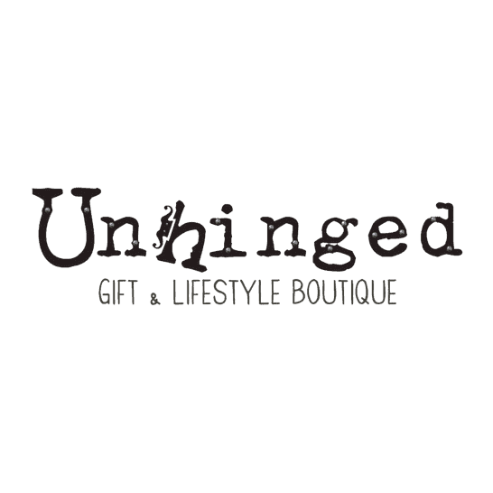 <p>UnHinged</p> logo