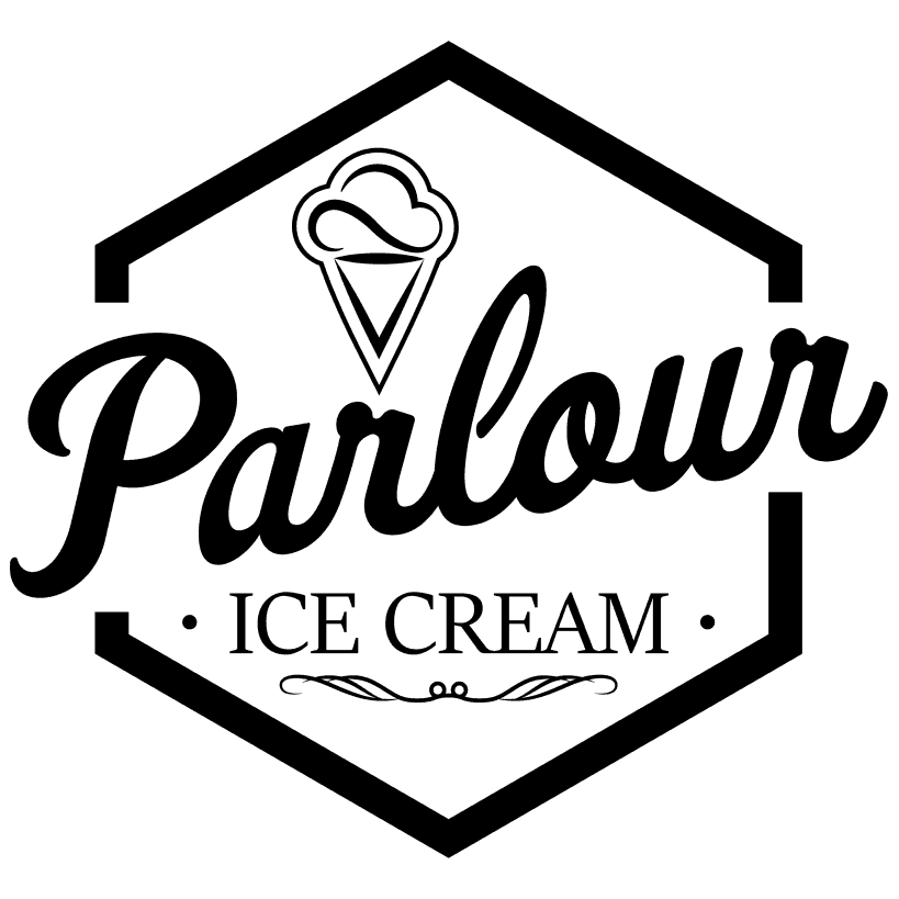 <p>Parlour Ice Cream</p> logo