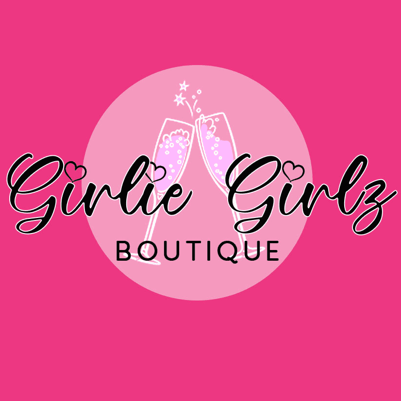 <p>Girlie Girlz Boutique</p> logo