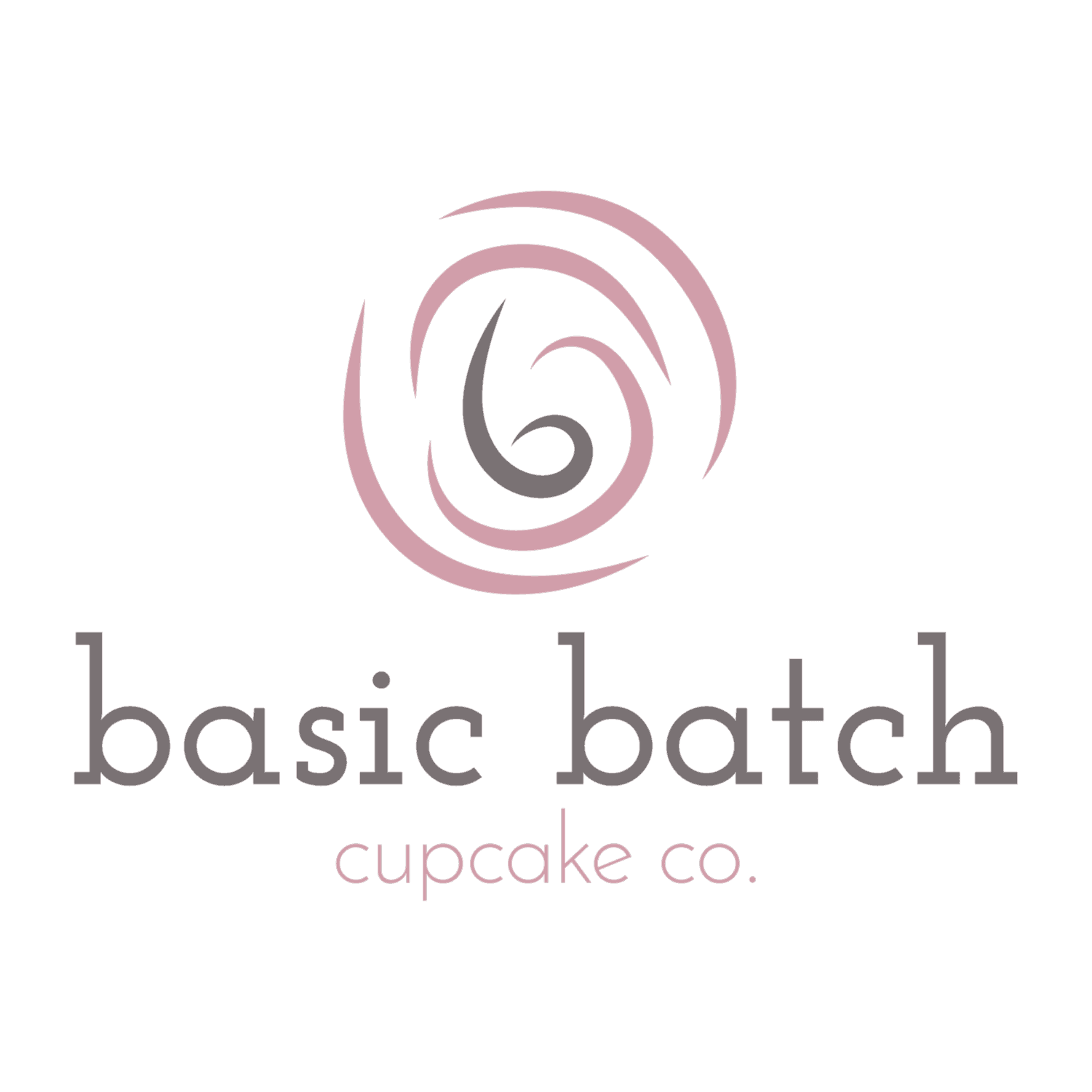 <p>Basic Batch Cupcake Co.</p> logo