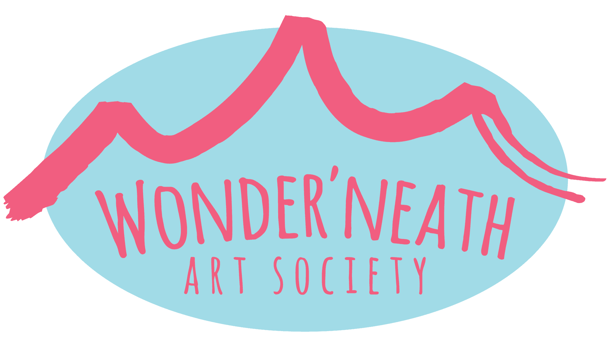 Wonder'neath Art Society logo