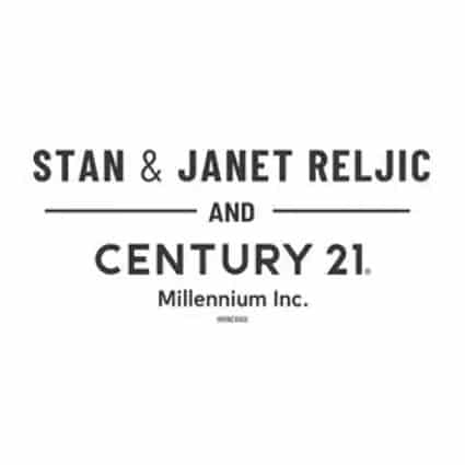 <p>Stan &amp; Janet Reljic and Century 21 Millennium Inc.</p> logo