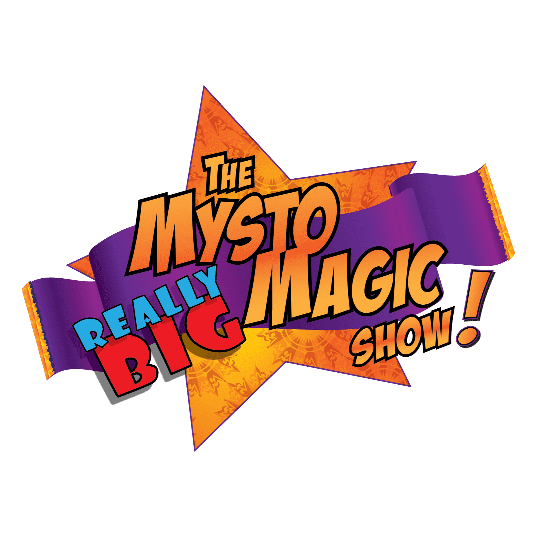 <p>The Mysto Magic Show</p> logo