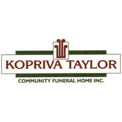 <p>Kopriva Taylor Community Funeral Home</p> logo
