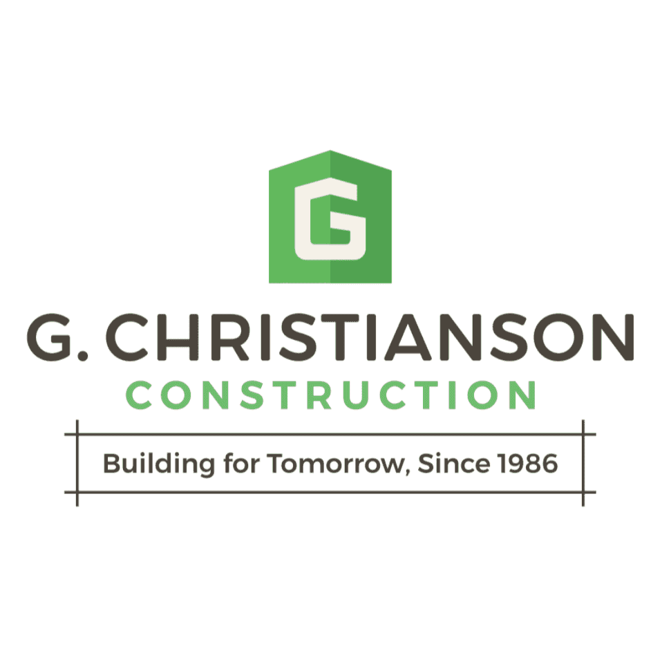 <p>G. Christianson Construction</p> logo