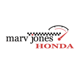 <p>Marv Jones Honda</p> logo